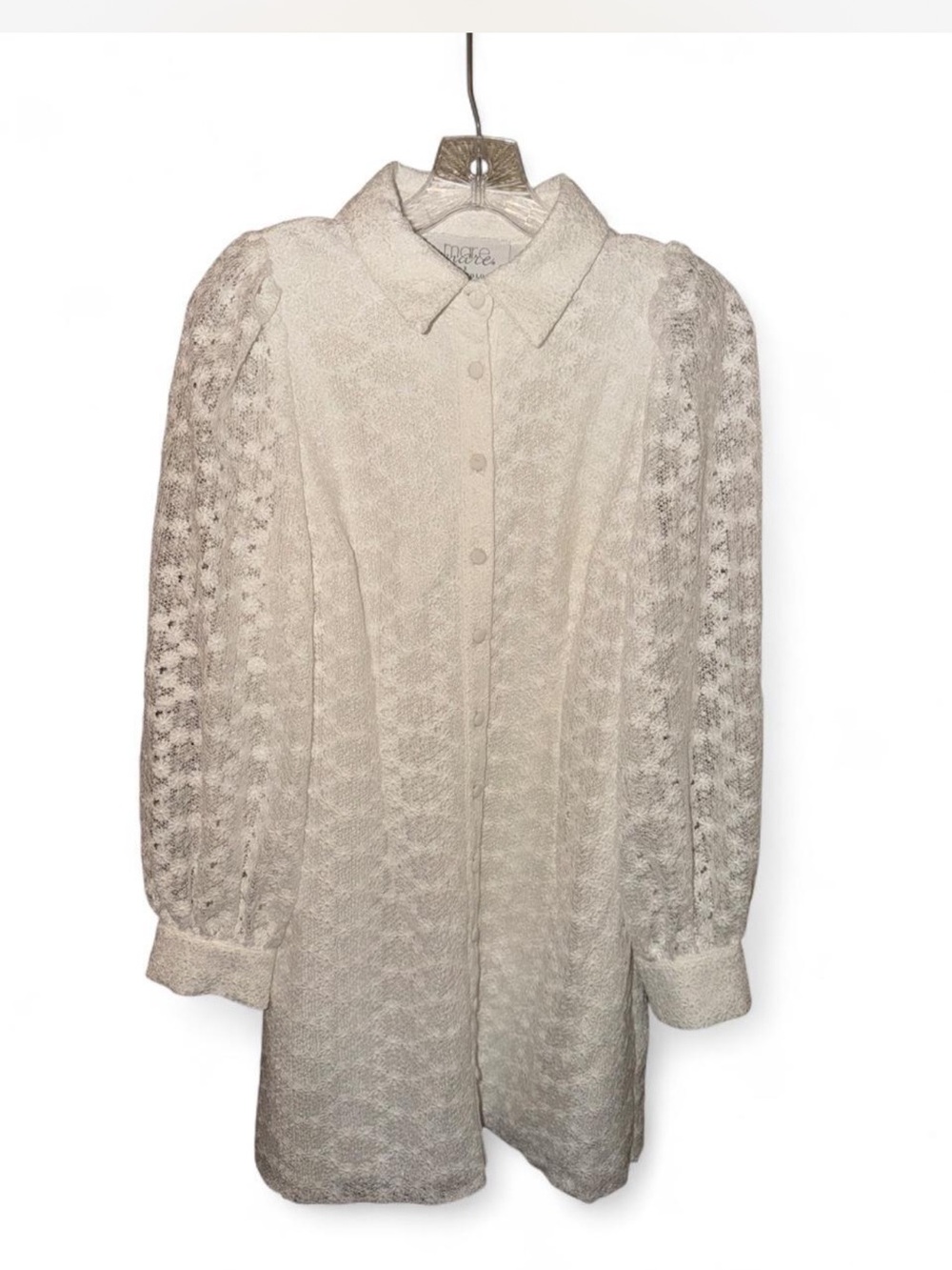 Anthropologie white dress